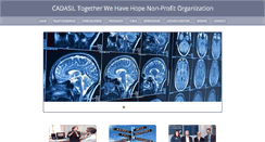 Desktop Screenshot of cadasilfoundation.org